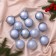 Set of balls plastic D-5 cm, 12 pcs "Classic Assorted" Blue