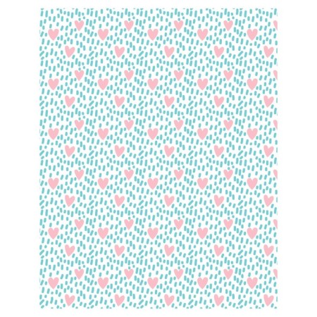 Pillow Roller "Field of hearts, decorative, size 16x45 cm-1