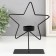 Summary Metal for 1 candle "Star" d = 4 cm black 14.5x6x19.5 cm
