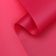 Flower film, matte, deep purple-pink, 0.58 x 10 m