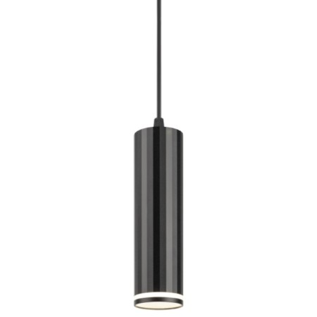 Suspension lamp PL19 BK MR16 GU10 Ceiling cylinder, black color-1