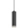 Suspension lamp PL19 BK MR16 GU10 Ceiling cylinder, black color