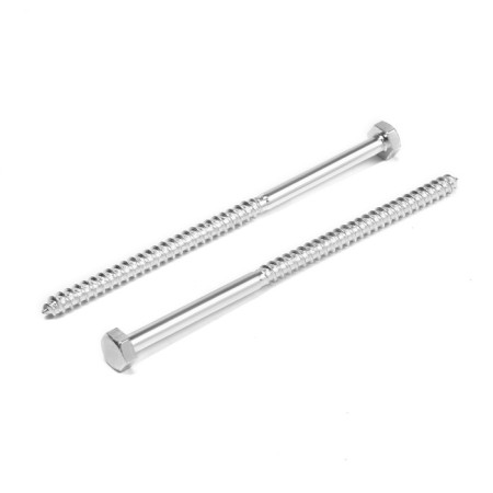 Tundra bolt, capercaillie, plumbing, din571, m6x120 mm, 4.8 - 5 kg