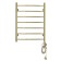 Domoterm electric heated towel rail "Calipso" P7, 500x700 mm, right, gold