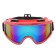 Glass-mask for motorcycle driving, chameleon glass, red