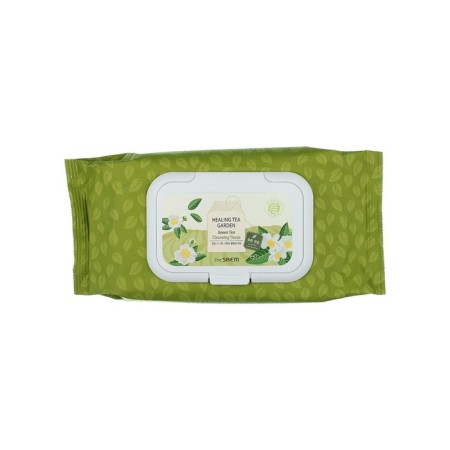 Cosmetic napkins moist with green tea extract Healing Tea Garden, 240 grams-1