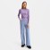 Female jumper, lavender color, size 50