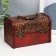 Casket chest "Flower pattern" 10x15x10.5 cm