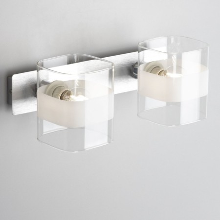 Sconces Citilux "Virta" CL139320, 32x10 cm, 2x60W, E14, color gray color-3