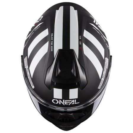 Helmet integral O’Neal Challenger Warhawk, ABS, matte, black/white, XL-2