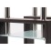 Comflowed table ST-052 chipboard/metal, wenge 60x60x45 cm