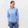Female sweatshirt, blue color, size 52