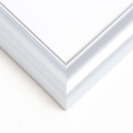Photo frame Plastic "Mira" 13x18 cm, 421 silver (plastic screen)-3