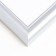 Photo frame Plastic "Mira" 13x18 cm, 421 silver (plastic screen)
