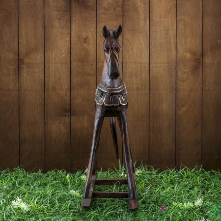 Souvenir tree "Horse rocking" 45x12x45 cm-2