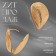 Earrings Metal "Chord" shell, waves, color gold