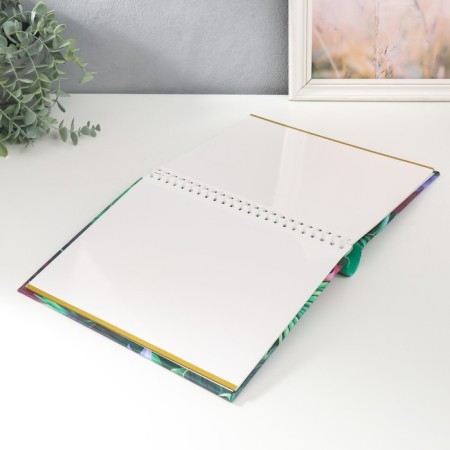 Photo album on 10 magnetic sheets 23x28 cm, int. Belle Fleur spiral-2