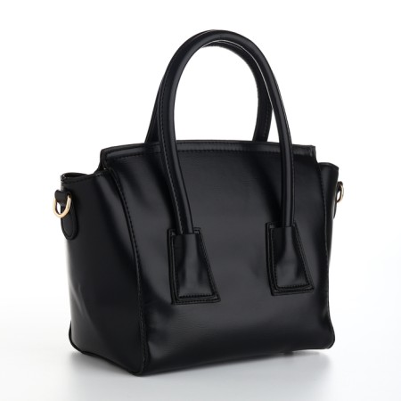 Women's bag with lightning, black color