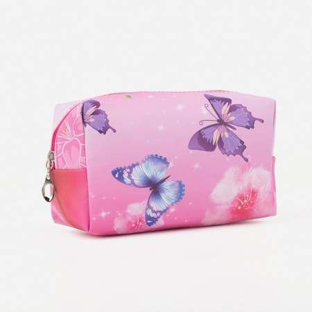Lightning cosmetic bag, pink color