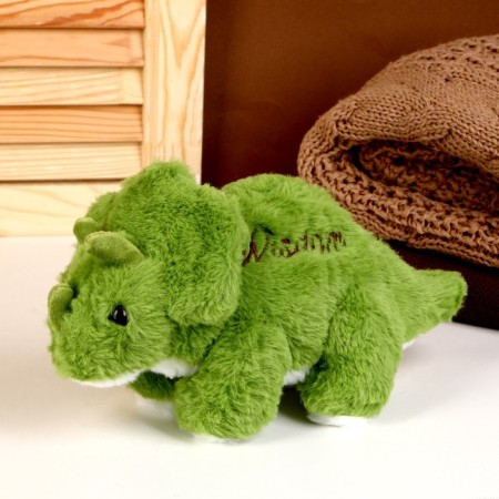 Soft toy "dinosaur", 23 cm, green color