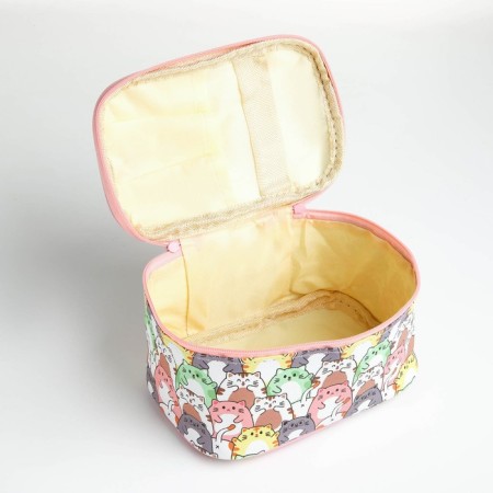Cosmetic bag with lightning, pink/multi -colored color-2