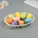 Easter decor "Eggs with lace in a nest" set 9 pcs 3.5x12x18 cm