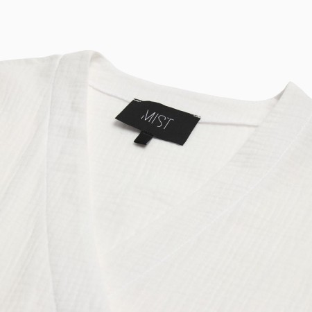 Women's dress Mist Summer Time, Midi, p. 44-46, white-8
