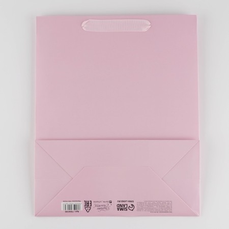 Gift laminated package, packaging, "pink", m 26 x 30 x 9 cm-3
