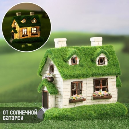 Garden Light "Fairy House" 20x10x16cm