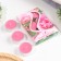 A set of tea candles aromatic "peony", 3.8x1.6 cm, 3.5 hours, 12 g, 6 pieces