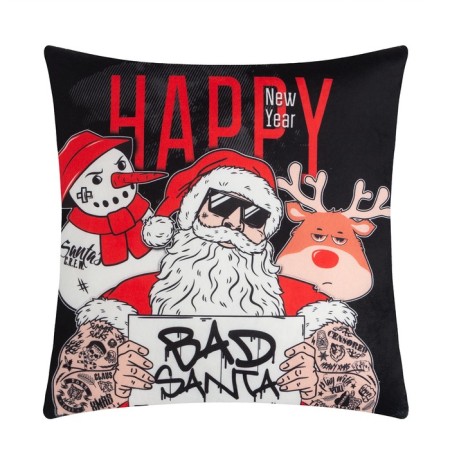 Bad Santa Pill-pillow, pillow 40*40 ± 3 cm, plaid 100*150 cm 100%p/e, 280 g/m2-1
