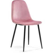 Lilu Metal Metal Metal Carcass/Velura, Black/Pink 44x51x85 cm