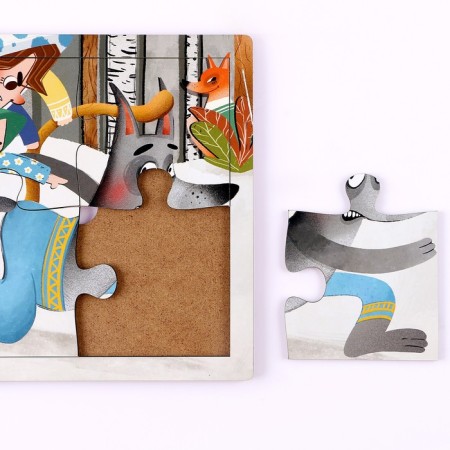 Puzzle "Tales. Wolf"-2