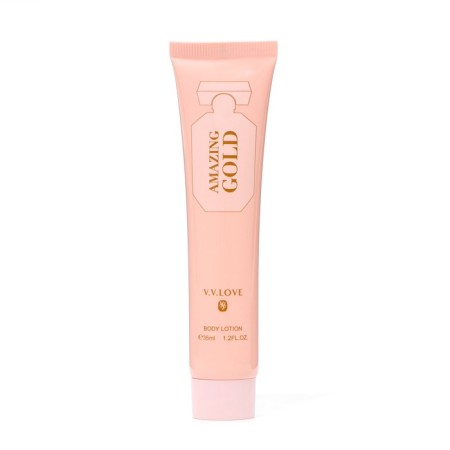 Perfume set female Amazing Gold: Toilet water, 35ml + body lotion, 35ml-2