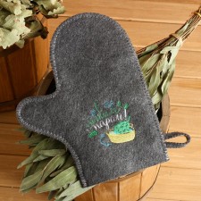 Mittens for the bathhouse 