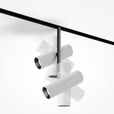 Technical TR005-2X12W3K-BW, LED, 24 W, 193x160x362 mm, 1563 lm, 3000K, white-blacks-4