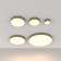 Technical C032CL-L12MG3K, LED, 12W, 12x12x5.8 cm, 600lm, ugly gold, matte gold