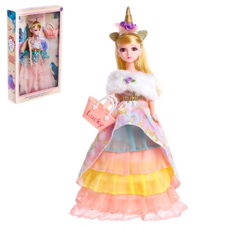 Doll fashionable articular "Princess" in a lush dress, mix