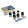 Batik-hobby gamma paint on fabric, a set of 5 colors x 75 ml + reserve composition