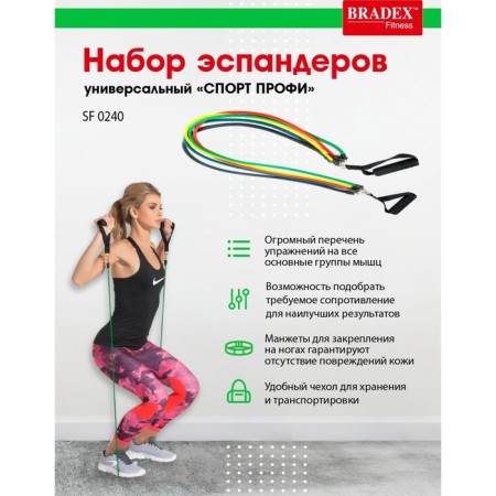 Set of expanders Universal BRADEX "Sport Profi"