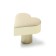 Furniture button “Heart” handle, satin gold color