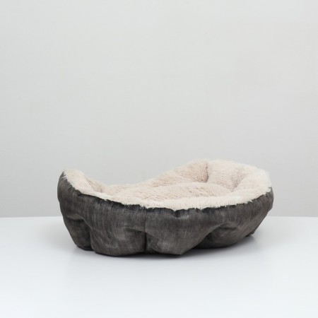 Lynchus-tenformer, velor + claim. fur, 60 x 50 x 15 cm, mix-2