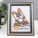 Photo frame plastic 15x21 cm silver (790)