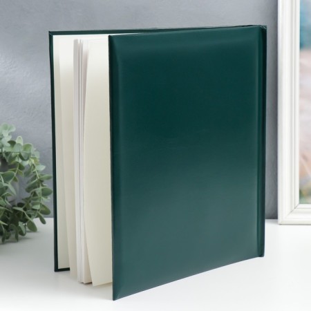 Photo album magnetic for 30 sheets 29x32 cm green-1