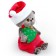 Soft toy "BABY BABY" in the New Year's suit, 20 cm BB-152