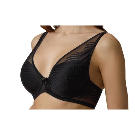 Women's bras of Lengy, size 80c, color black shadows
