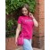 Female T -shirt, size 54, berry color