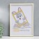 Photo frame plastic L-4 21x30 cm ivory (plastic screen)