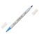Flomasters 12 colors, soft brush in a tube