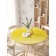 The tablecloth “Yellow overflow”, round, oxford, elastic band, size 140x140 cm, diameter 105-120 cm
